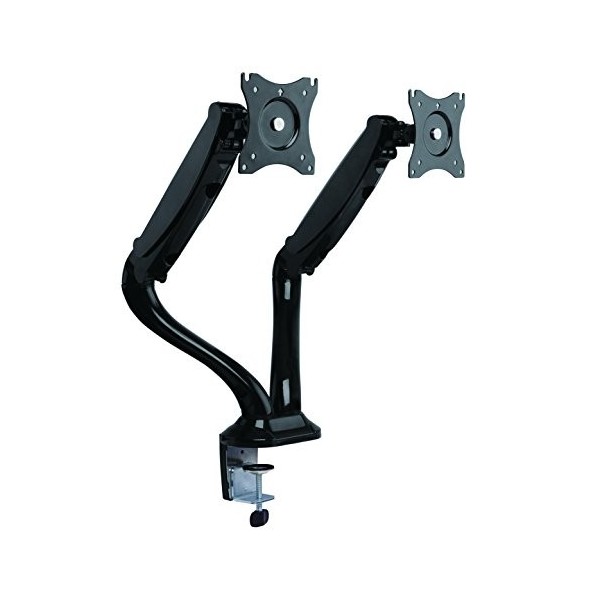 LogiLink BP0041 support décran plat pour bureau 68,6 cm 27" Pince Noir - Supports décrans plats pour bureau Pince, 6 kg,