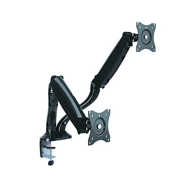 LogiLink BP0041 support décran plat pour bureau 68,6 cm 27" Pince Noir - Supports décrans plats pour bureau Pince, 6 kg,