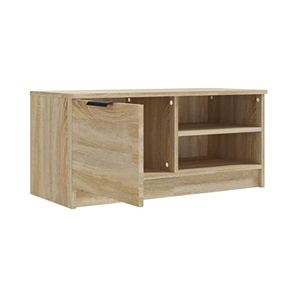 Tidyard Meuble TV stéréo TV Meuble TV Meuble TV TV Buffet TV Meuble TV Meuble TV Hi-Fi Meuble TV 80 x 35 x 36,5 cm L x P x H