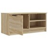 Tidyard Meuble TV stéréo TV Meuble TV Meuble TV TV Buffet TV Meuble TV Meuble TV Hi-Fi Meuble TV 80 x 35 x 36,5 cm L x P x H