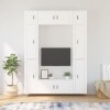 VEEKI Meuble TV, Meuble TV Suspendu, Meuble TV Industriel, Meuble TV Bois, Meuble Chambre, Convient pour Salon ou Chambre, En