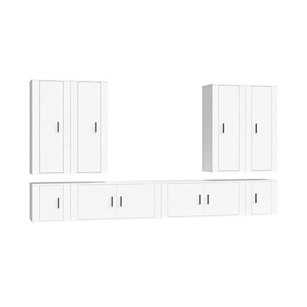 VEEKI Meuble TV, Meuble TV Suspendu, Meuble TV Industriel, Meuble TV Bois, Meuble Chambre, Convient pour Salon ou Chambre, En