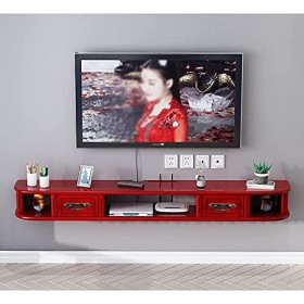 CENAP Meuble TV Meuble TV Unités murales pour Salon Console TV Meuble TV Meuble Mural Unité de Divertissement Flottante pour/