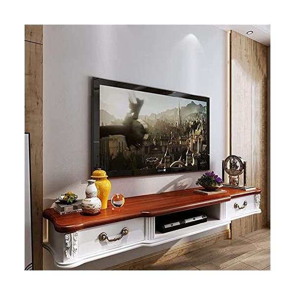 URBERY Meubles TV Meuble TV Moderne avec étagères de Rangement Meubles créatifs Meuble TV Meuble de Rangement pour Salon