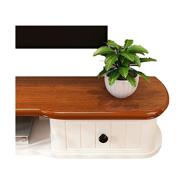 Meuble TV, Lowboard TV, étagères flottantes, étagère flottante pour composants de meuble TV, console multimédia TV murale 40,