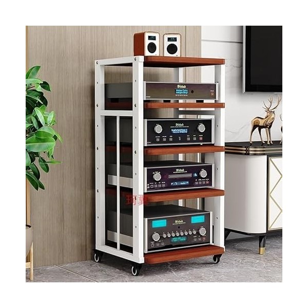 YCOVSFP Support Multimédia AV À 5 Niveaux, Support Dangle, Tour De Support Audio Stéréo, Sadapte Parfaitement Au Lecteur DV