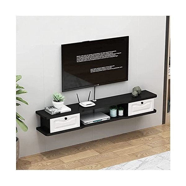 Meuble TV Meuble TV Unités Murales pour Salon Console Multimédia Meuble TV Meuble Mural pour Salon Chambre Bureau Salle de Je