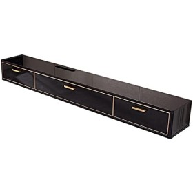 URBERY Meuble TV Meuble TV Mural Meuble TV Minimaliste Étagère Flottante Media Entertainment Center Meubles de Maison pour Sa