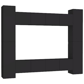 VEEKI Meuble TV, Meuble TV Suspendu, Meuble, Meuble TV avec Rangement，Meuble Industriel, Convient pour Salon ou Chambre, Ense