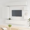 VEEKI Meuble TV, Meuble TV Suspendu, Meuble TV Industriel, Meuble TV Bois, Meuble Chambre, Convient pour Salon ou Chambre, En