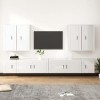 VEEKI Meuble TV, Meuble TV Suspendu, Meuble TV Industriel, Meuble TV Bois, Meuble Chambre, Convient pour Salon ou Chambre, En