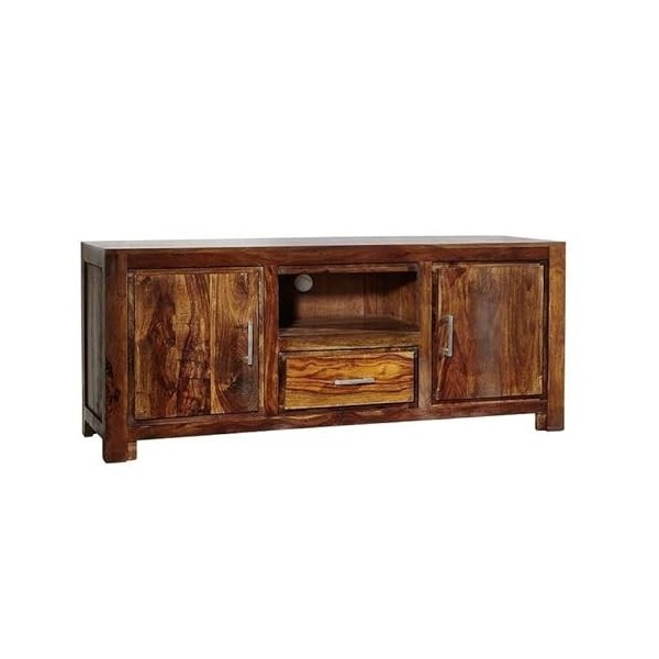 Meuble TV - Bois Massif de Palissandre laqué - Metro Life 125