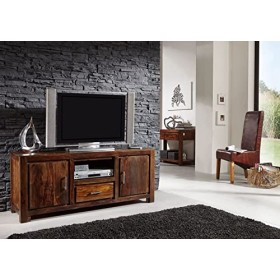 Meuble TV - Bois Massif de Palissandre laqué - Metro Life 125