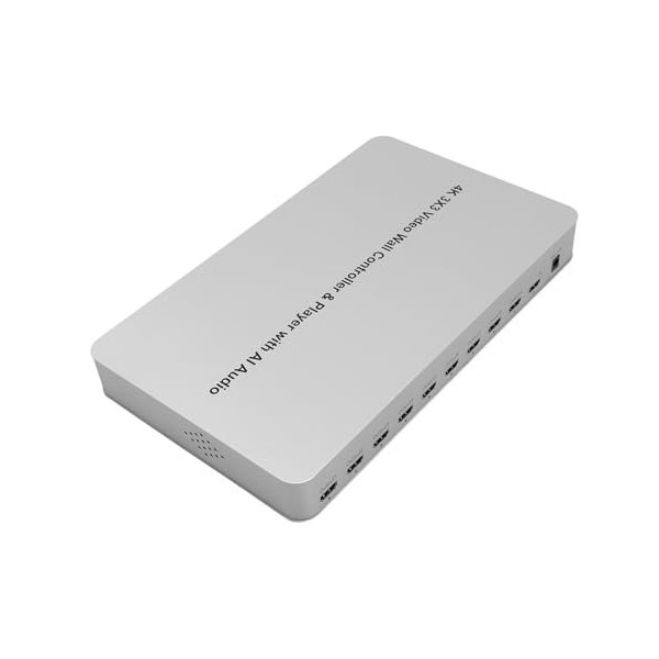 Contrôleur de Mur Vidéo, Commande Vocale 3840x2160 30 Hz 3x3 Contrôleur de Mur Vidéo et Lecteur pour Projecteur Prise UE 