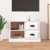 VEEKI Meuble TV, Meuble TV Suspendu, Meuble TV Industriel, Meuble TV Bois, Meuble Chambre, Convient pour Salon ou Chambre, Bl