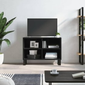 VEEKI Meuble TV, Meuble TV Suspendu, Meuble TV Industriel, Meuble TV Bois, Meuble Chambre, Convient pour Salon ou Chambre, No