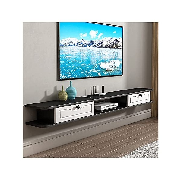 Meuble TV Meuble TV Unités Murales pour Salon Meuble TV Flottant Console TV en Bois pour Salon Meuble TV Armoire Murale/C/150