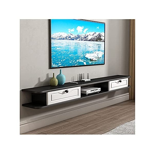 Meuble TV Meuble TV Unités Murales pour Salon Meuble TV Flottant Console TV en Bois pour Salon Meuble TV Armoire Murale/C/150