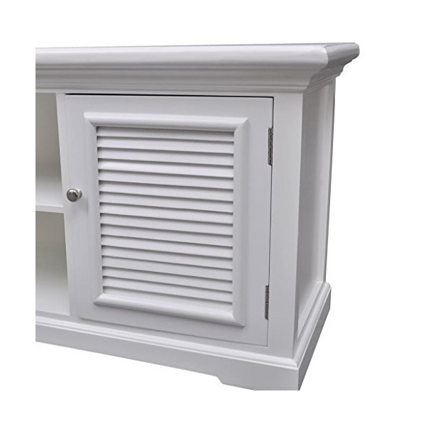 dondans Meubles Meubles Audio/vidéo et pour Home cinémaMeuble de TV BoisMateriau : MDF et Bois de pin Cadre + Fer poignee 