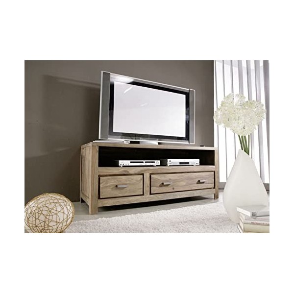 Meuble TV - Bois Massif de Palissandre huilé - Buddha 118