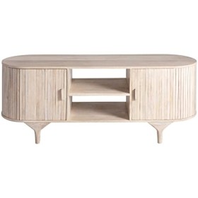 Made In Meubles Meuble TV en Bois de manguier Macha - Meuble TV 45 x 150 x 55 cm