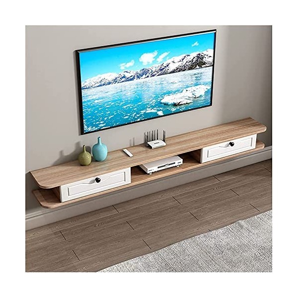 Meuble TV Meuble TV Unités Murales pour Salon Meuble TV Flottant Console TV en Bois pour Salon Meuble TV Armoire Murale/C/150