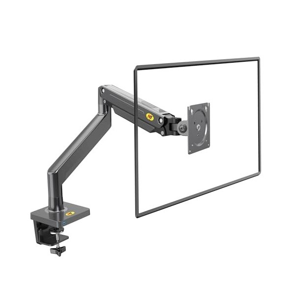 Support de Table avec Ressort à gaz pour écrans LCD 22-40 Pouces avec VESA Max. 75 X 75 mm - 100 x 100 mm, jusquà 15 kg