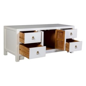 Fine Asianliving Meuble TV Chinois Blanc Neige - Orientique Collection L106xP45xH46cm Armoire Chinoise Meubles Chinois Mobili