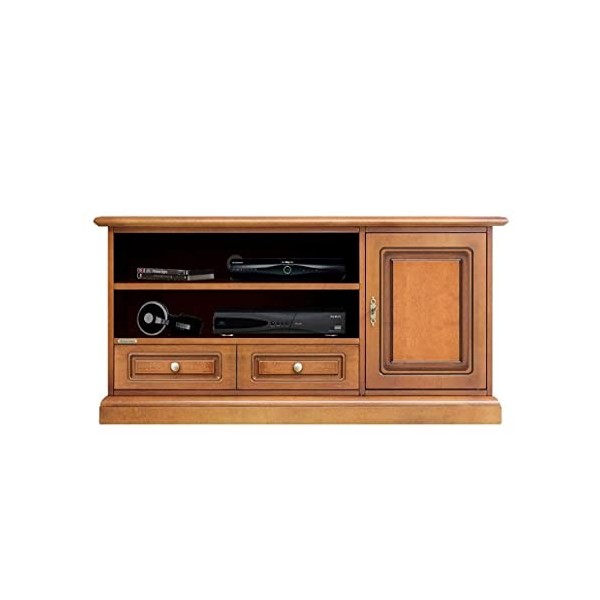 Meuble tv taille moyenne pour barre de son