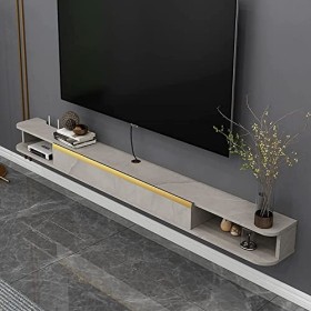 Meuble TV Flottant, Meuble TV Mural, Meuble TV Flottant, Centre de Divertissement multimédia, Meubles de Maison pour Salon, C