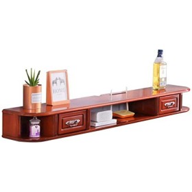 Meuble TV Meuble TV Flottant Meuble TV Meuble TV Unités Murales pour Salon Suspendu Décodeur TV Support de Rangement Multiméd