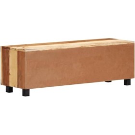 Meuble TV Meuble TV en Bois Meuble TV de Salon Console multimédia 39,4"x11,8"x13" Bois de récupération Massif pour Salon, Cou