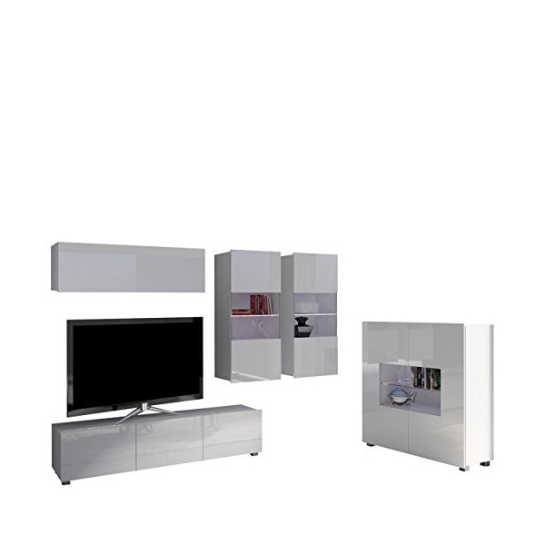 Mirjan24 Calabrini VI Meuble de Salon Moderne pour Salle de séjour, Salle de séjour, Salle de séjour, Meuble TV