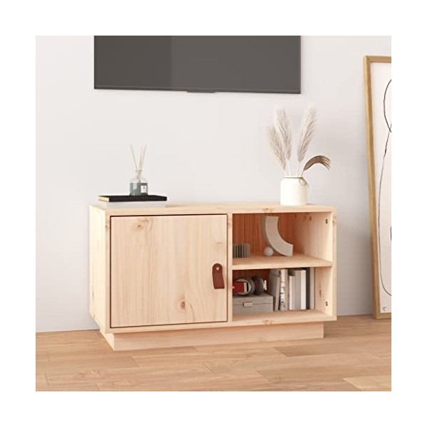 Meuble TV,Étagère TV Flottante, Support de Télévision Flottant Fixé au Mur Centre de Console Multimédia de Divertissement Gra