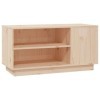 Meuble TV 80x35x40,5 cm Bois de pin Massif - Banc TV, Meuble TV Suspendu, Convient pour Salon ou Chambre