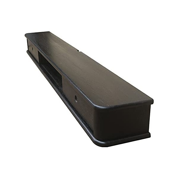 Uvency Meuble Tv Flottant, Console Tv En Bois Avec Deux Tiroirs À Portes Coulissantes, Pour Bureau de Salle de Divertissement