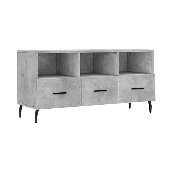 vidaXL Meuble TV chêne Sonoma 102x36x50 cm Bois dingénierie