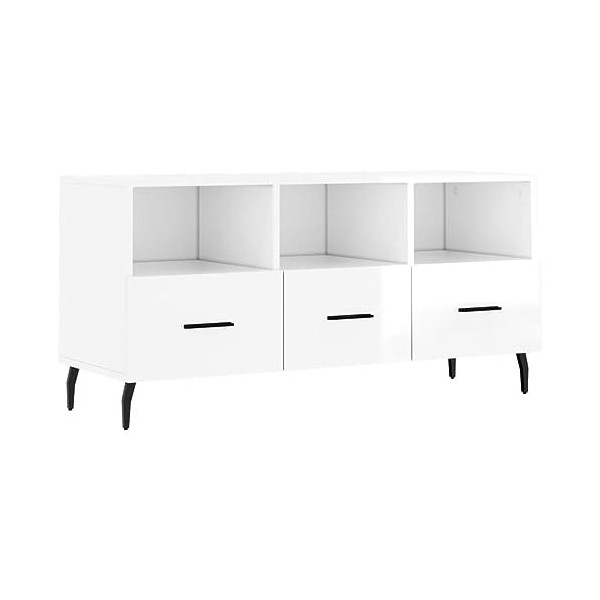 vidaXL Meuble TV chêne Sonoma 102x36x50 cm Bois dingénierie
