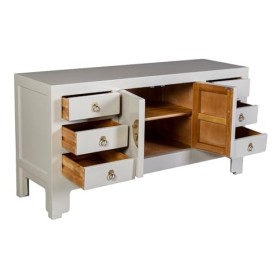 Fine Asianliving Meuble TV Chinois Moonshine Grège - Orientique Collection L121xP37xH61cm Armoire Chinoise Meubles Chinois Mo