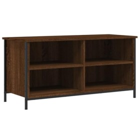 WREWING Meuble TV,Bas Table TV Support de Télévision en Bois pour Salon Chambre Salle à Manger,Support pour Téléviseur Jusqu’