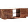 Meuble TV Salon Meuble TV Console Multimédia Meuble TV en Bois 47,2" x11,8 x15,7 Bois de Sesham Massif pour Salon, Couloir, E