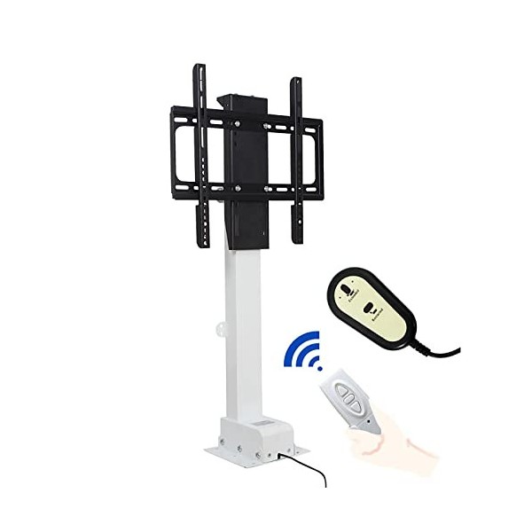 Support TV,Support Motorisé Ascenseur Avec Télécommande Et Interrupteur,Sadapte À La Plupart Des Téléviseurs De 32 À 65 Pouc