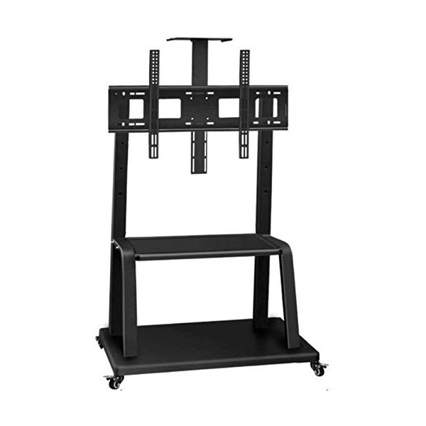 SEESEE.U Table pivotante Universelle Meuble TV Support TV Flottant en Acier Inoxydable pour téléviseurs 32 70 Pouces Meuble T