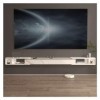 Meubles TV Meuble TV Flottant Moderne Mural Suspendu, Console TV évolutive de 2,25 à 3,1 mètres, sous étagère TV avec Rangeme
