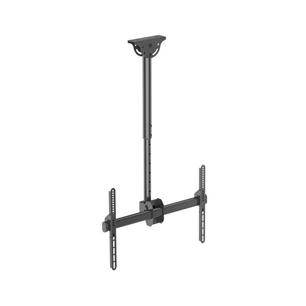 HALTERUNGSPROFI DHS6001 Support Plafond inclinable et Rotatif à 360° pour TV 40 42 46 47 50 55 60 63 65 70" VESA jusquà 600 