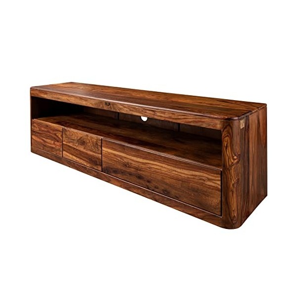 Meuble TV - Bois Massif de Palissandre laqué Noisette - Toronto&nbsp; 247