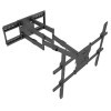 MountIt! Support mural pour TV Full Motion avec bras dextension de 99 cm de long – Capacité de 124,7 kg – Support TV à doubl