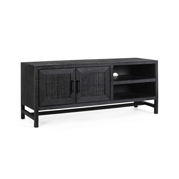 Decorspace Meuble TV "Folium" pour intérieur 120 x 40 x 52h cm 2 portes - 1 tiroir