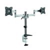 ZUB Logilink Dual Monitor Mount, 13"-27" Aluminum