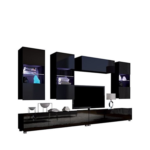 Mirjan24 Calabrini V Meuble de Salon Moderne pour Salle de séjour, Mural, Salle de séjour, Meuble TV